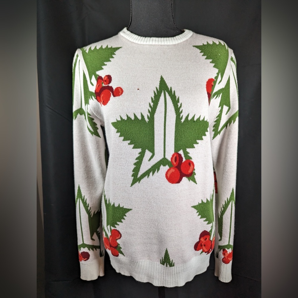 Jeffree Star Cosmetics Mistletoe 2022 Exclusive Holiday Sweater Damaged